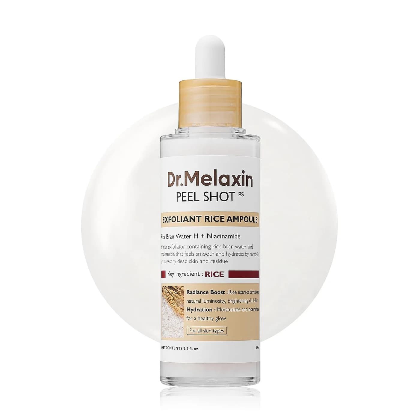 Peel Shot Exfoliant White Rice Ampoule 80 ml