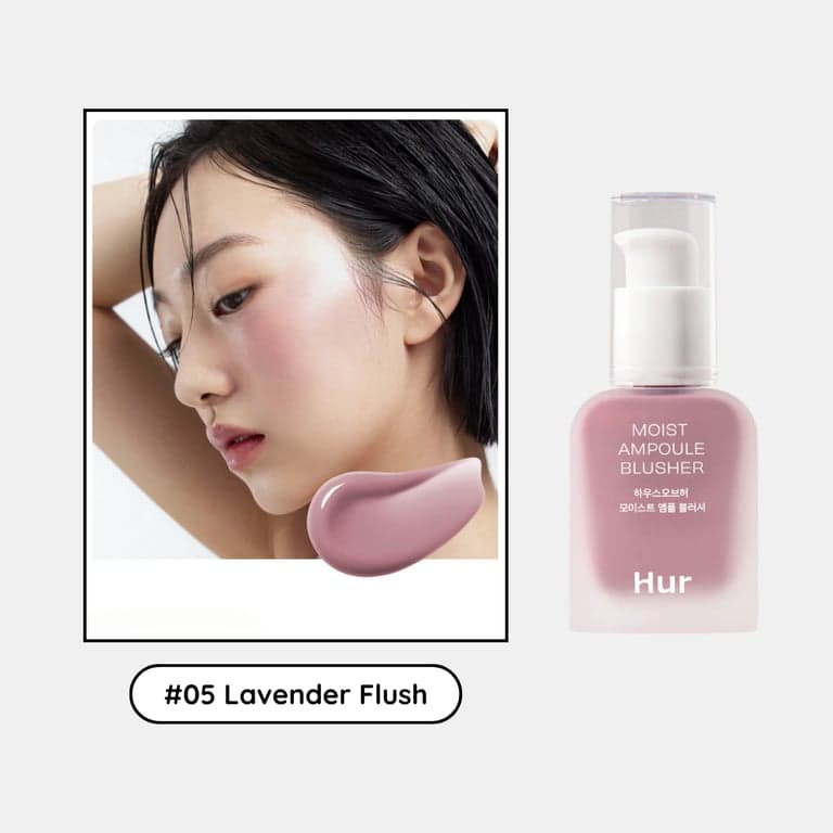 Moist Ampoule Blusher 05 Lavander Flush