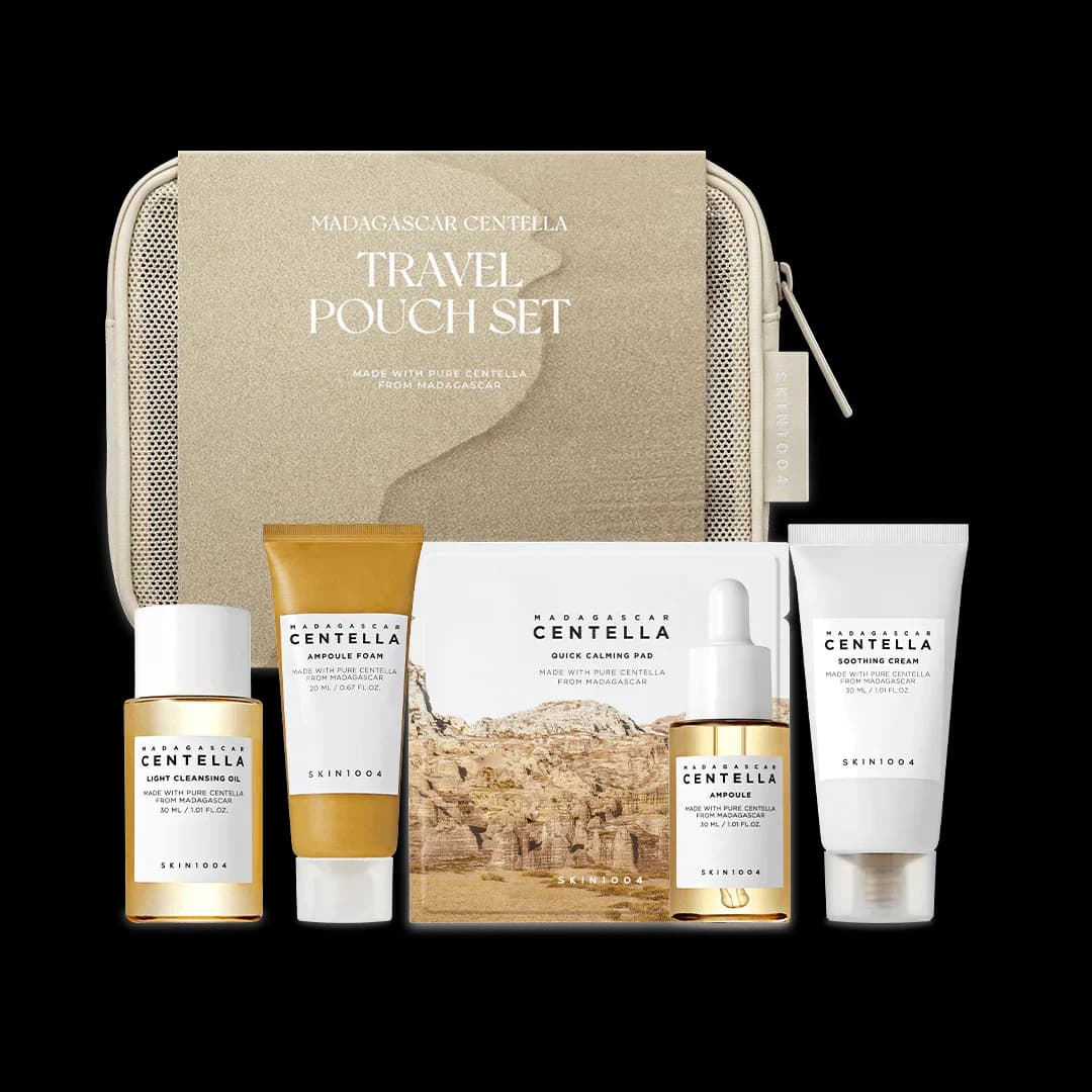 Madagascar Centella Travel Kit Pouch Set
