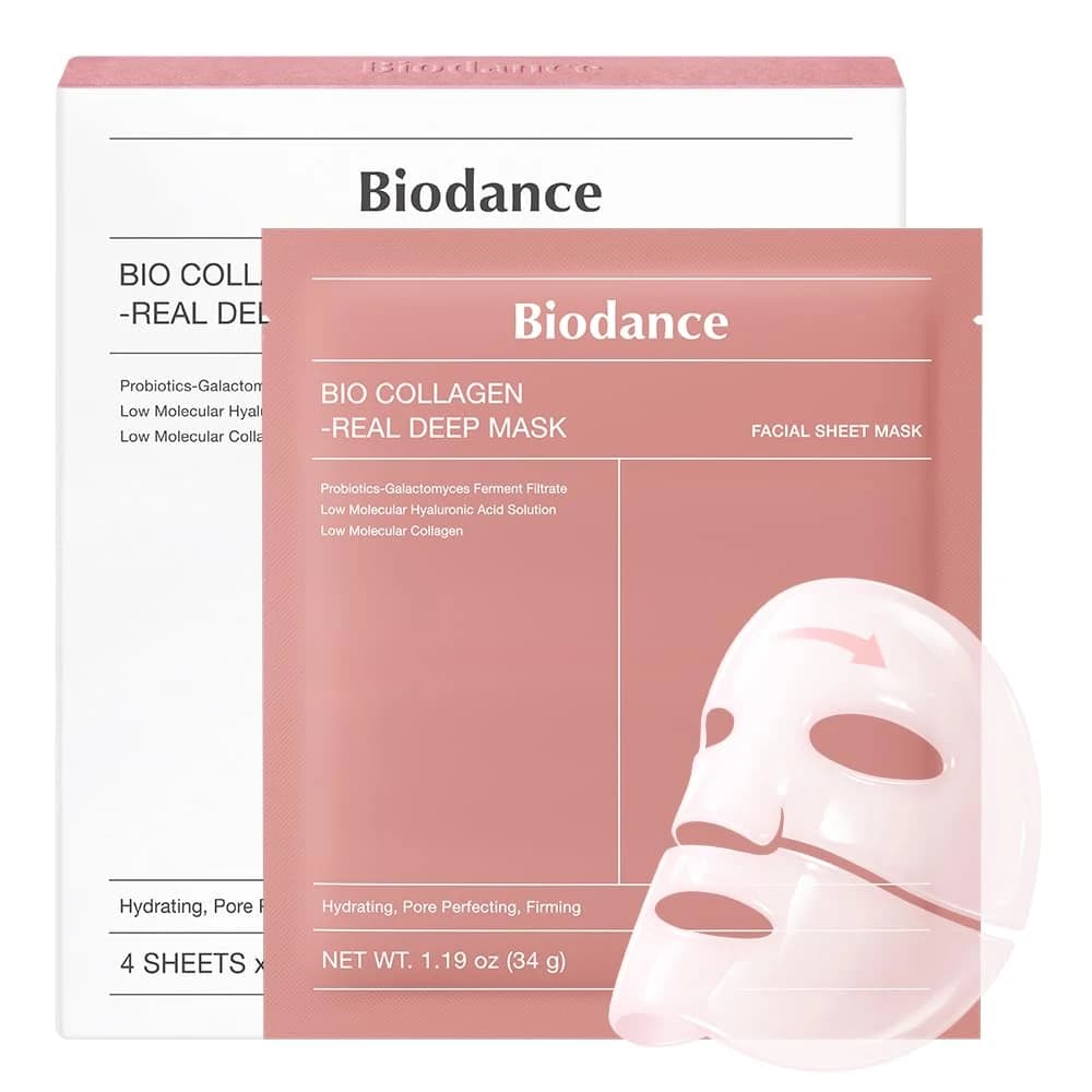 Bio-collagen Real Deep Mask 4PACK