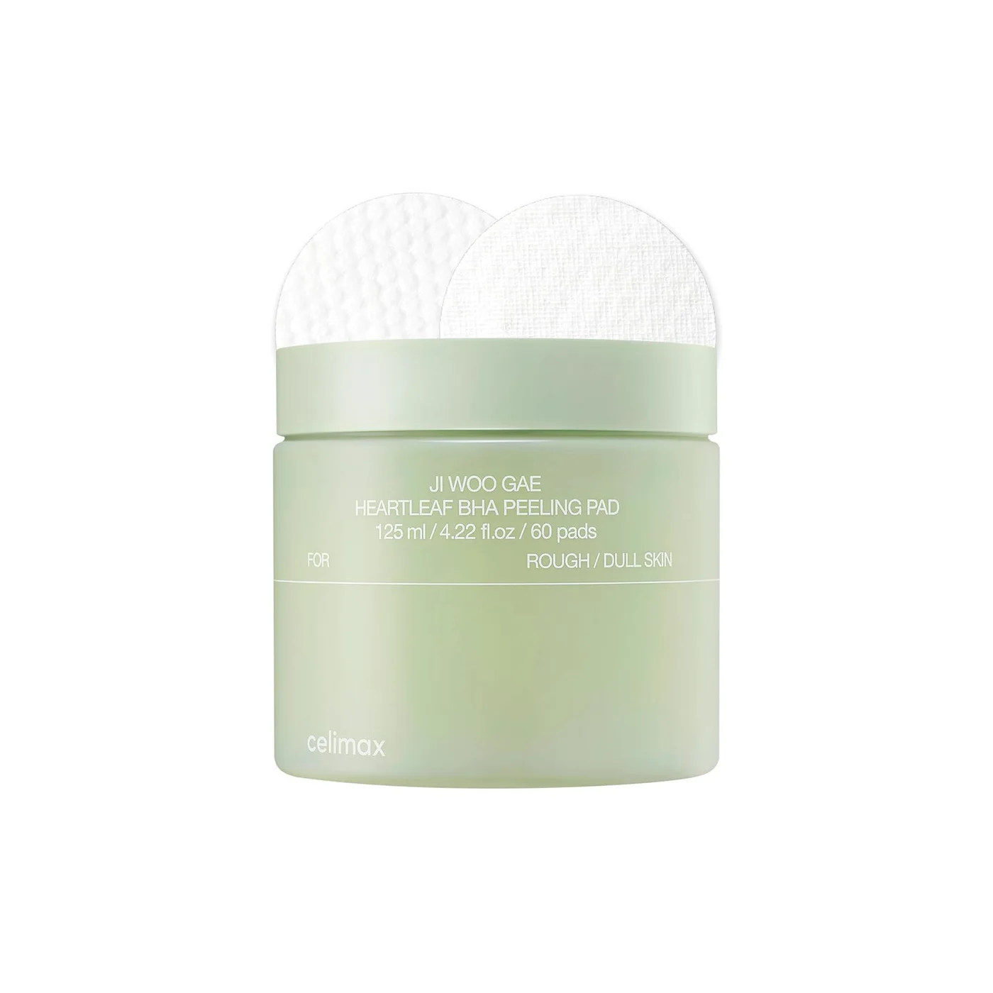 Ji Woo Gae Heartleaf BHA Peeling Pad 60 Pzas