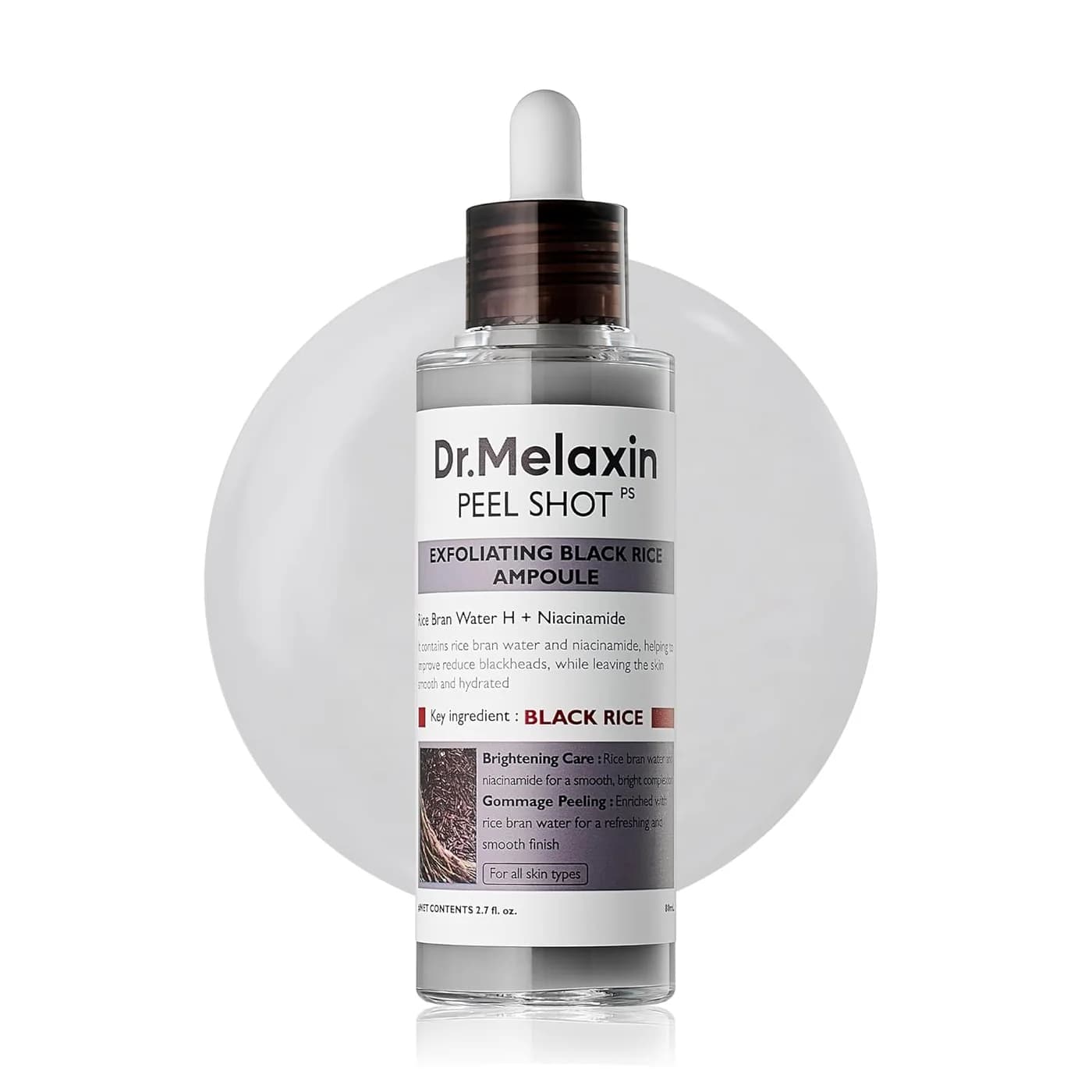 Peel Shot Exfoliant Black Rice Ampoule 80 ml